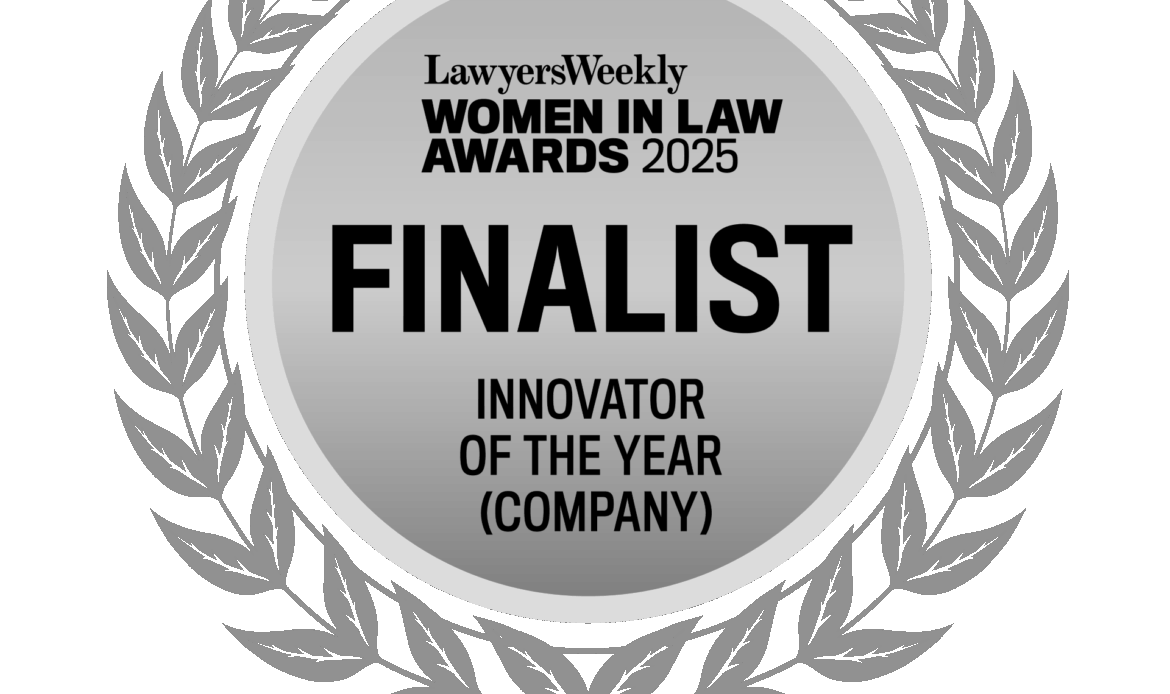 Safe space legal women in law awards finalist